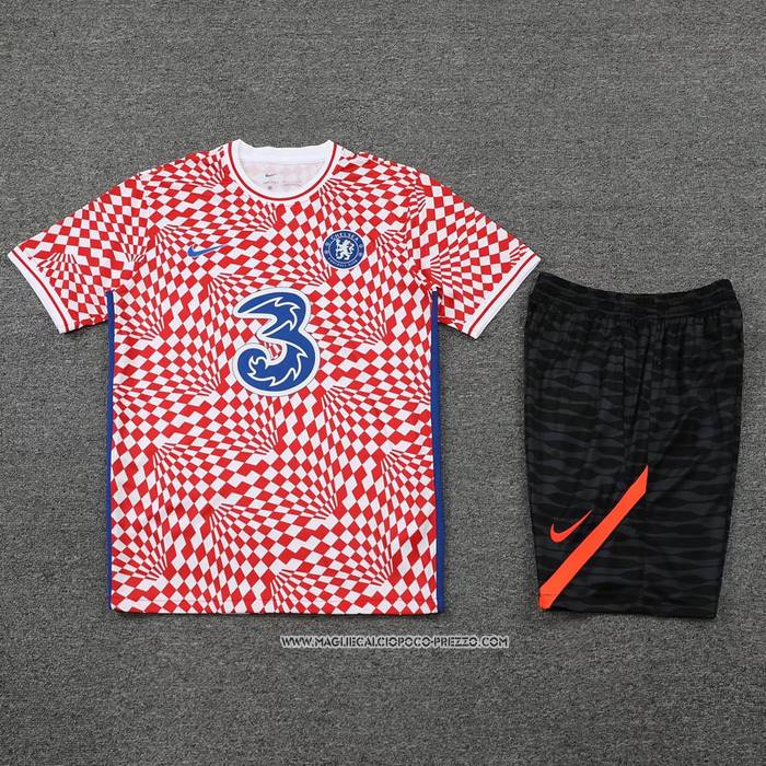 Tuta da Track
 Chelsea 22-23 Manica Corta
 Rosso
 e 
Bianco
 - Pantaloncini

